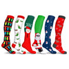 Holiday Fun Knee High Compression Socks (3-or-6 Pairs)