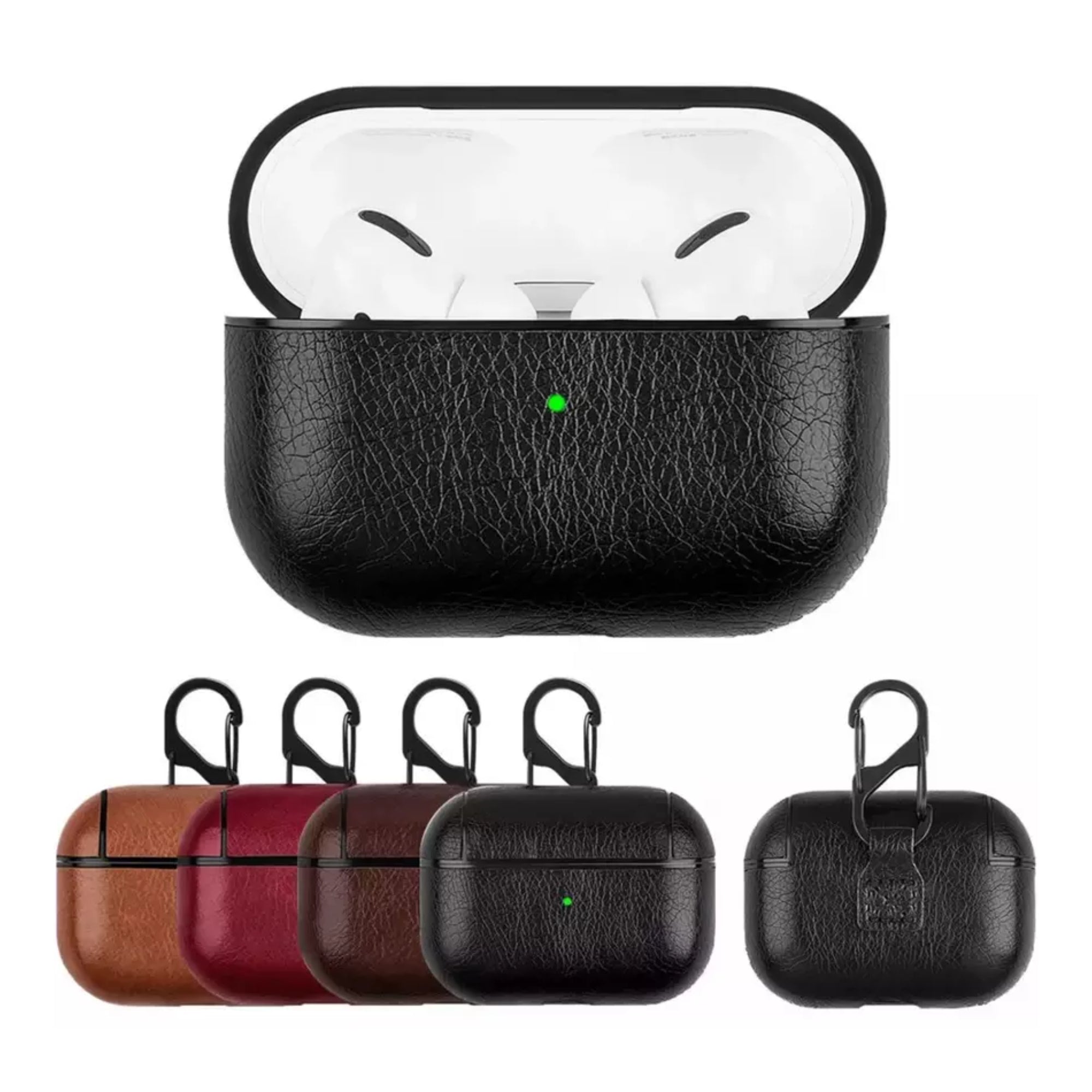 Portable Travel Airpods Pro Case Leather for Apple Airpods Pro