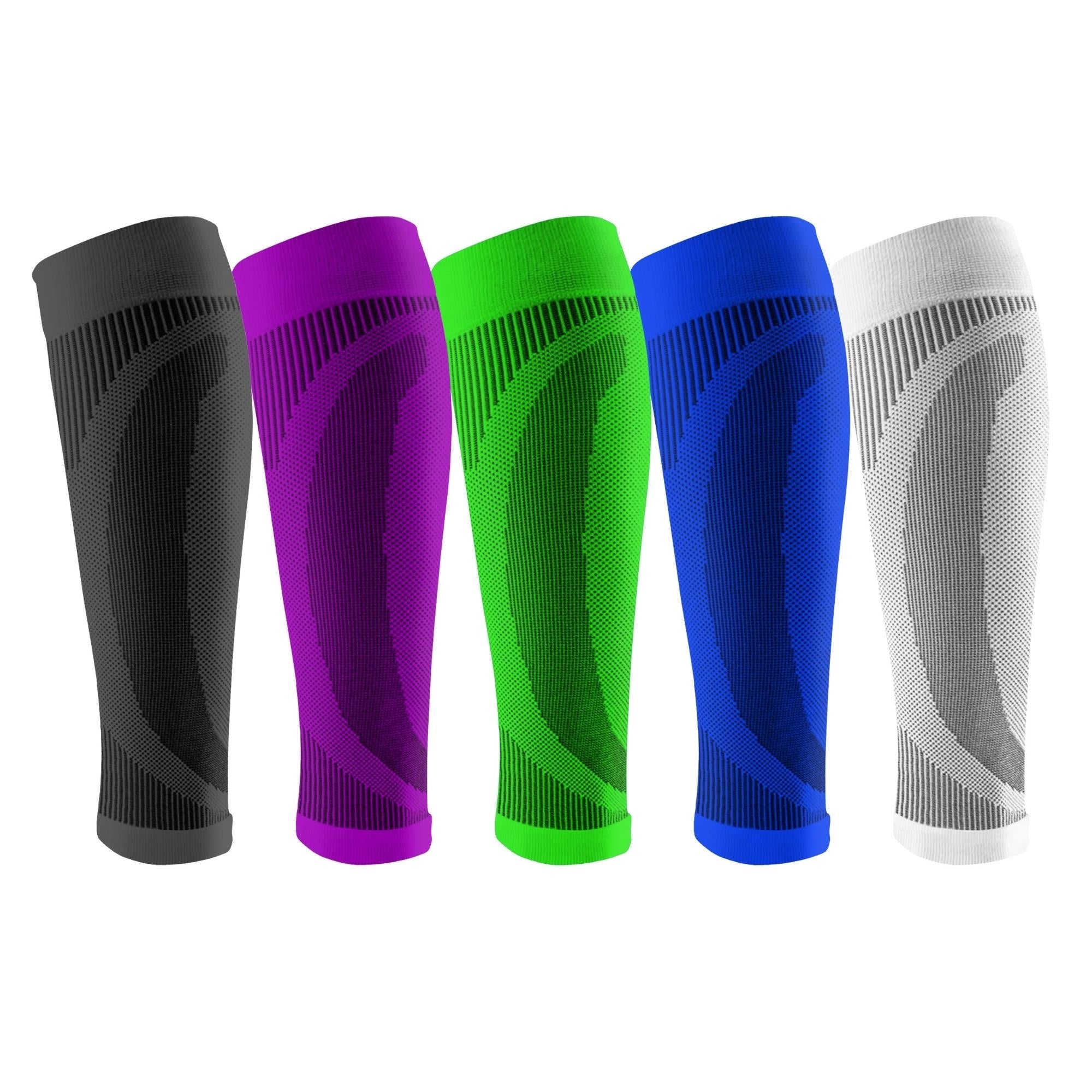 DCF Elite Unisex Calf Compression Sleeves (2-Sleeve Pack)