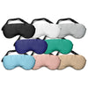 Satin Sleep Eye Mask with Elastic Strap for Comfy Night Sleeping