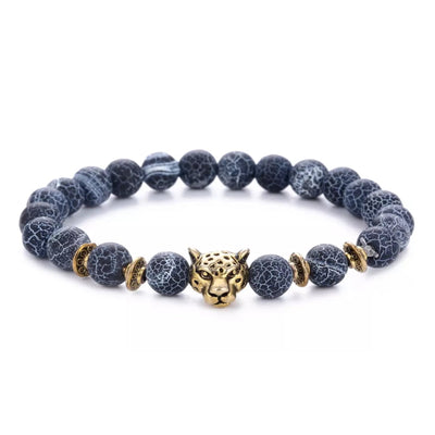 Men's Natural Stone Chakra Bracelet by Akor