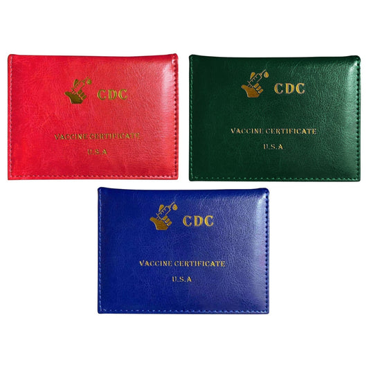3-Pack: CDC Vaccination Record Holder