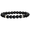 Lava Stone Chakra Diffuser Bracelet with Optional Essential Oils