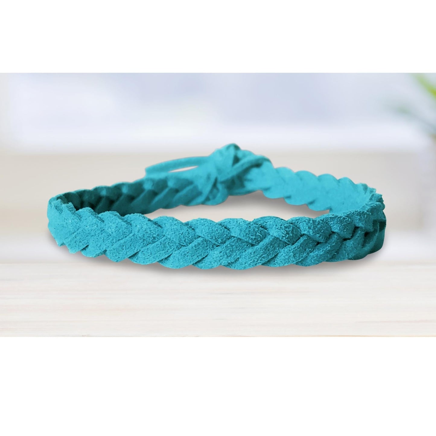 Super-Soft Braided Essential Oil Diffuser Bracelet Faux Suede