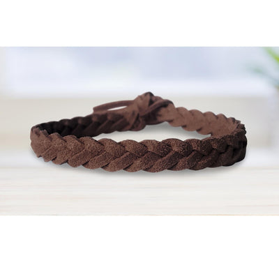 Super-Soft Braided Essential Oil Diffuser Bracelet Faux Suede