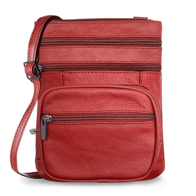 Genuine Leather Cross-Body Bags Purse