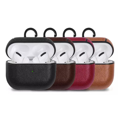 Portable Travel Airpods Pro Case Leather for Apple Airpods Pro