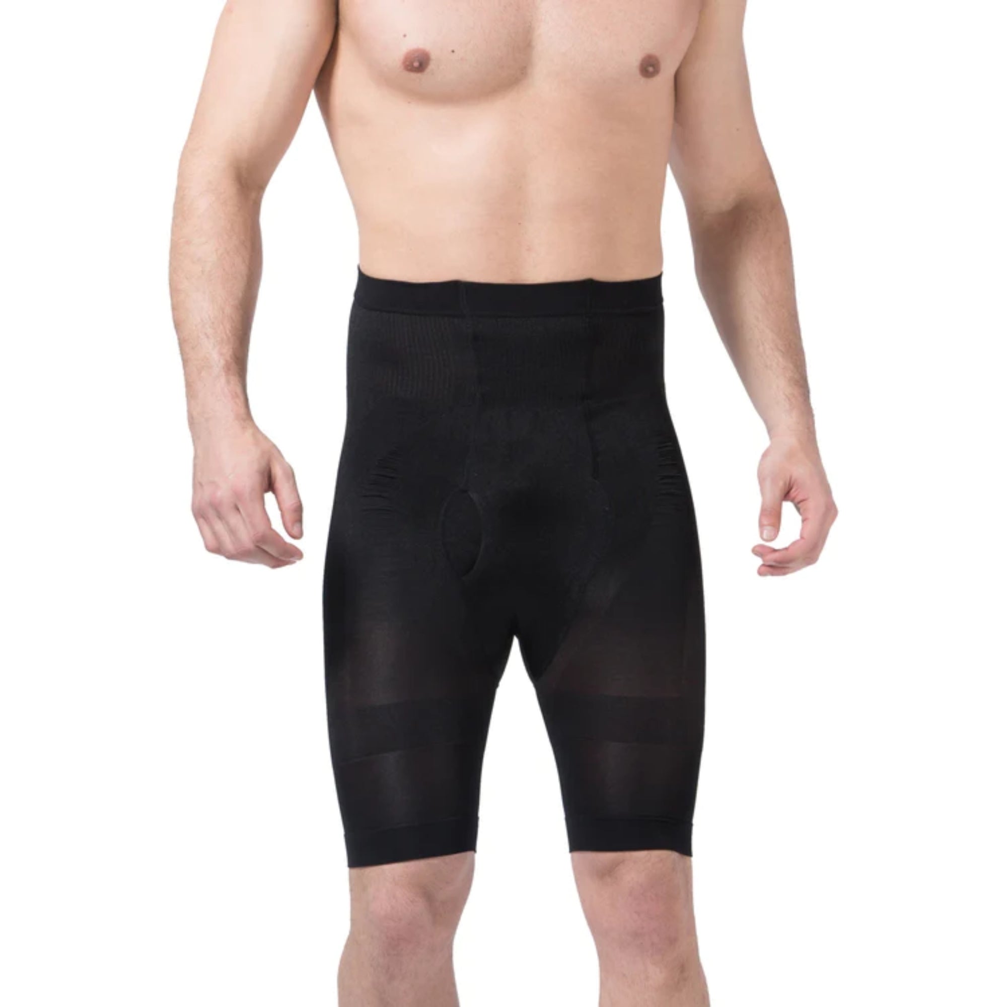 Men Tummy Control Shorts High Waist Slimming Shapewear Body Shaper