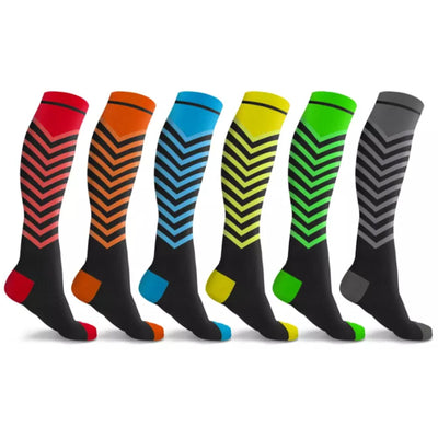 DCF Knee High-Compression Sock Collection (6-Pack)