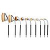 9pcs Golf Makeup Brush Set