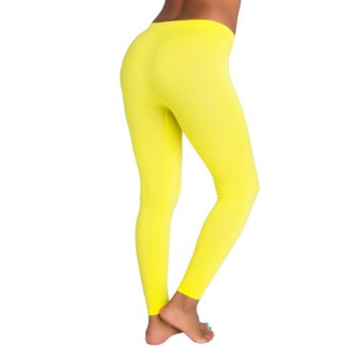 Women's High Waist Leggings Full Length Elastic Tummy Control Pants