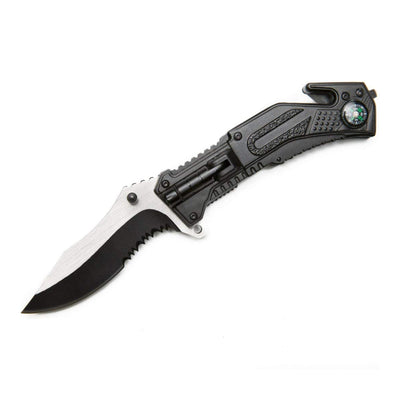 Pocket Knife with Clip Folding Knife Tactical Knife ( 5-in-1 )