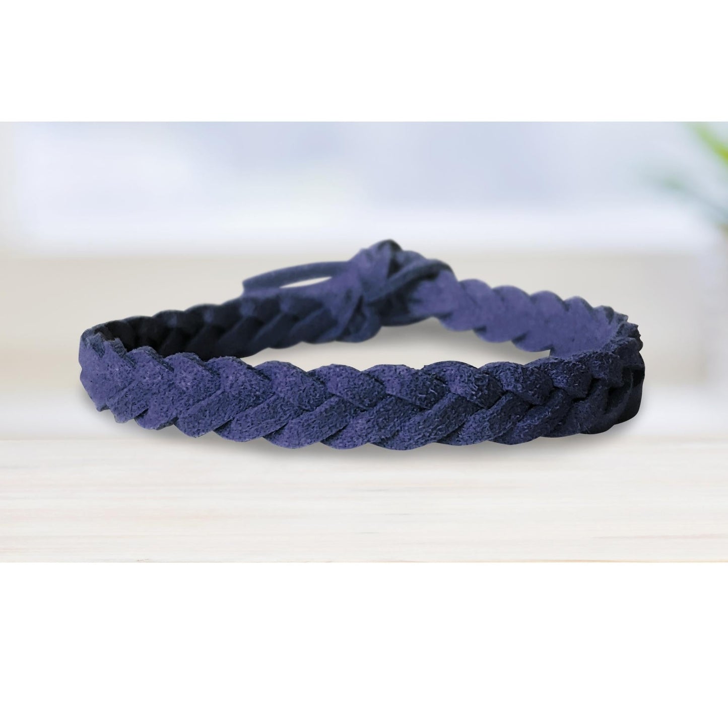 Super-Soft Braided Essential Oil Diffuser Bracelet Faux Suede