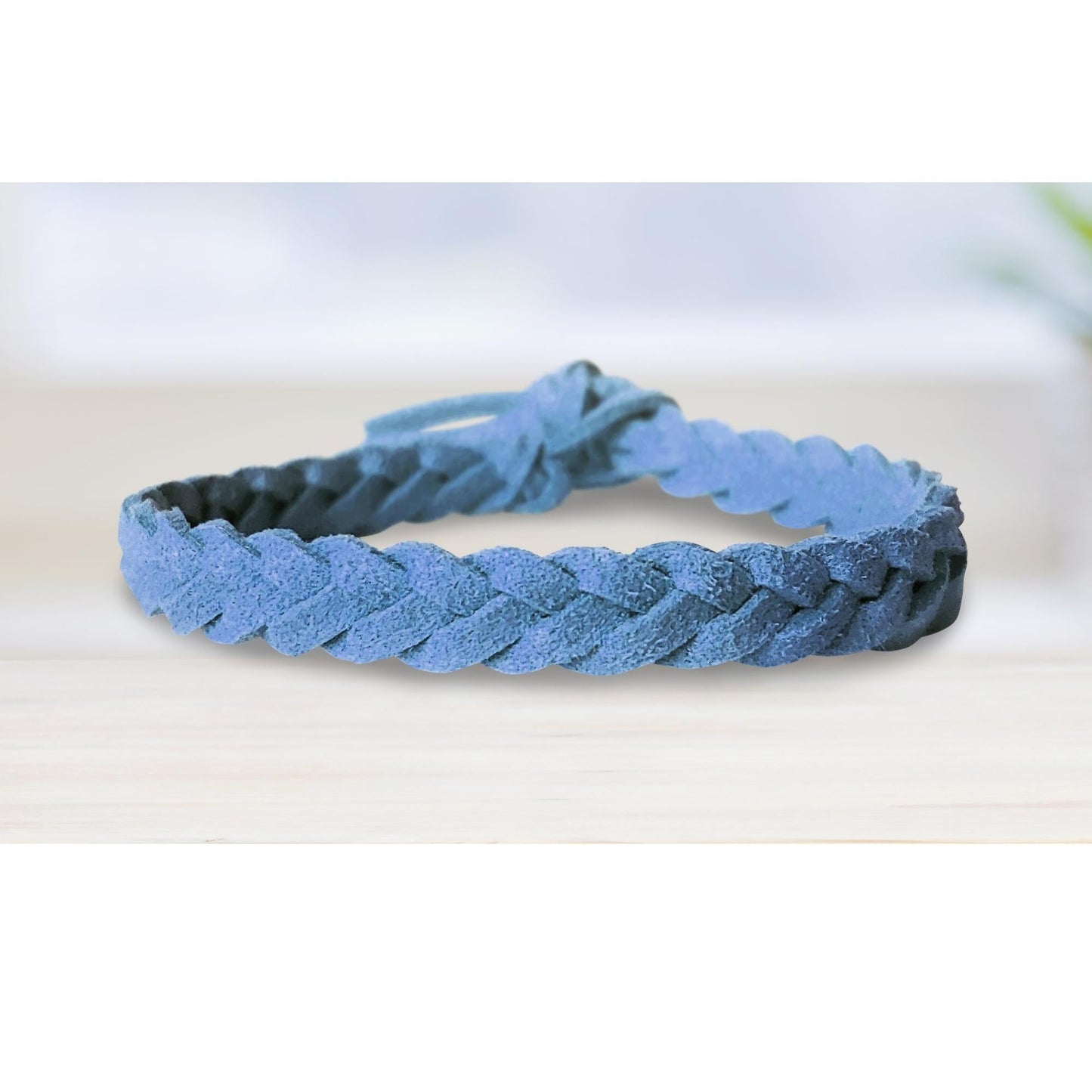 Super-Soft Braided Essential Oil Diffuser Bracelet Faux Suede