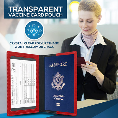 Ciana Vaccine Card and Passport Holder