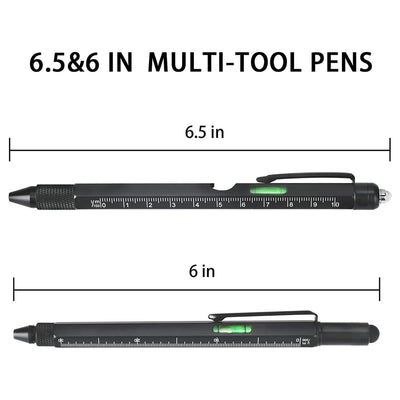 Multi-Tool 2-Piece Pen Set with LED Light