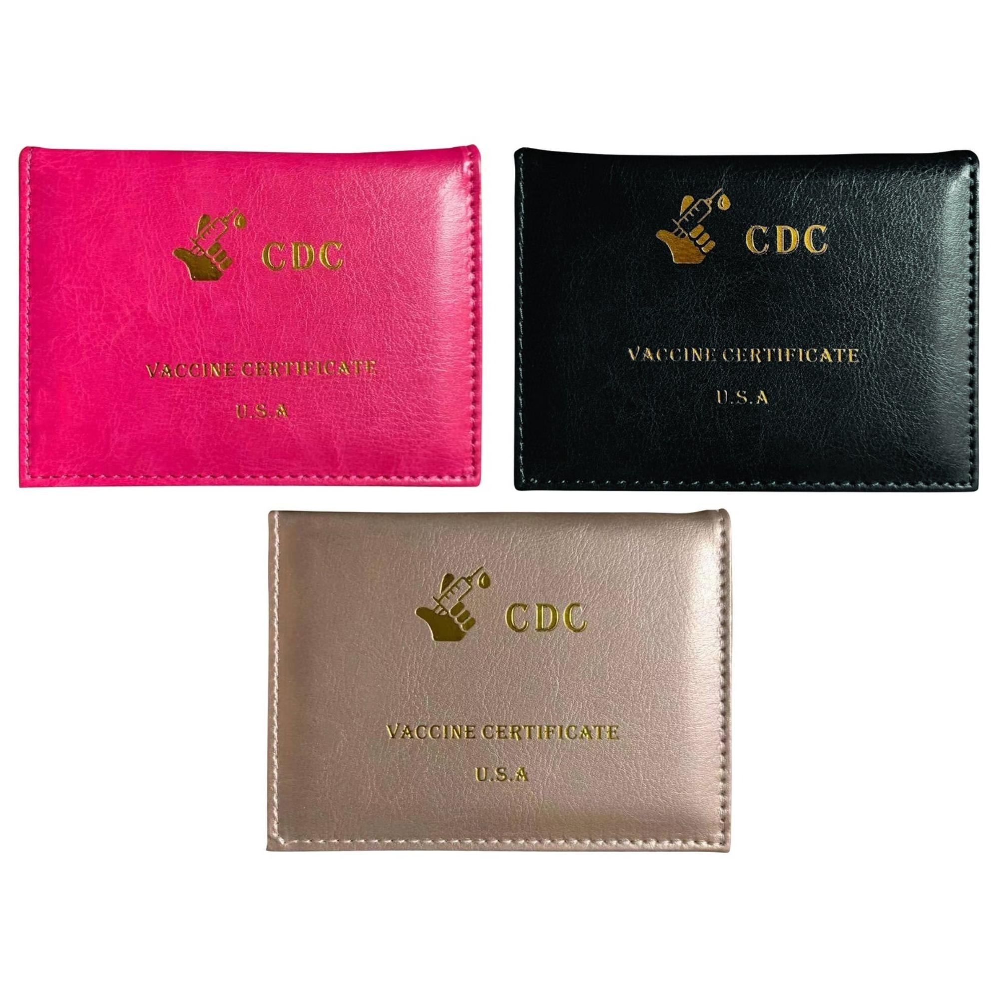 3-Pack: CDC Vaccination Record Holder