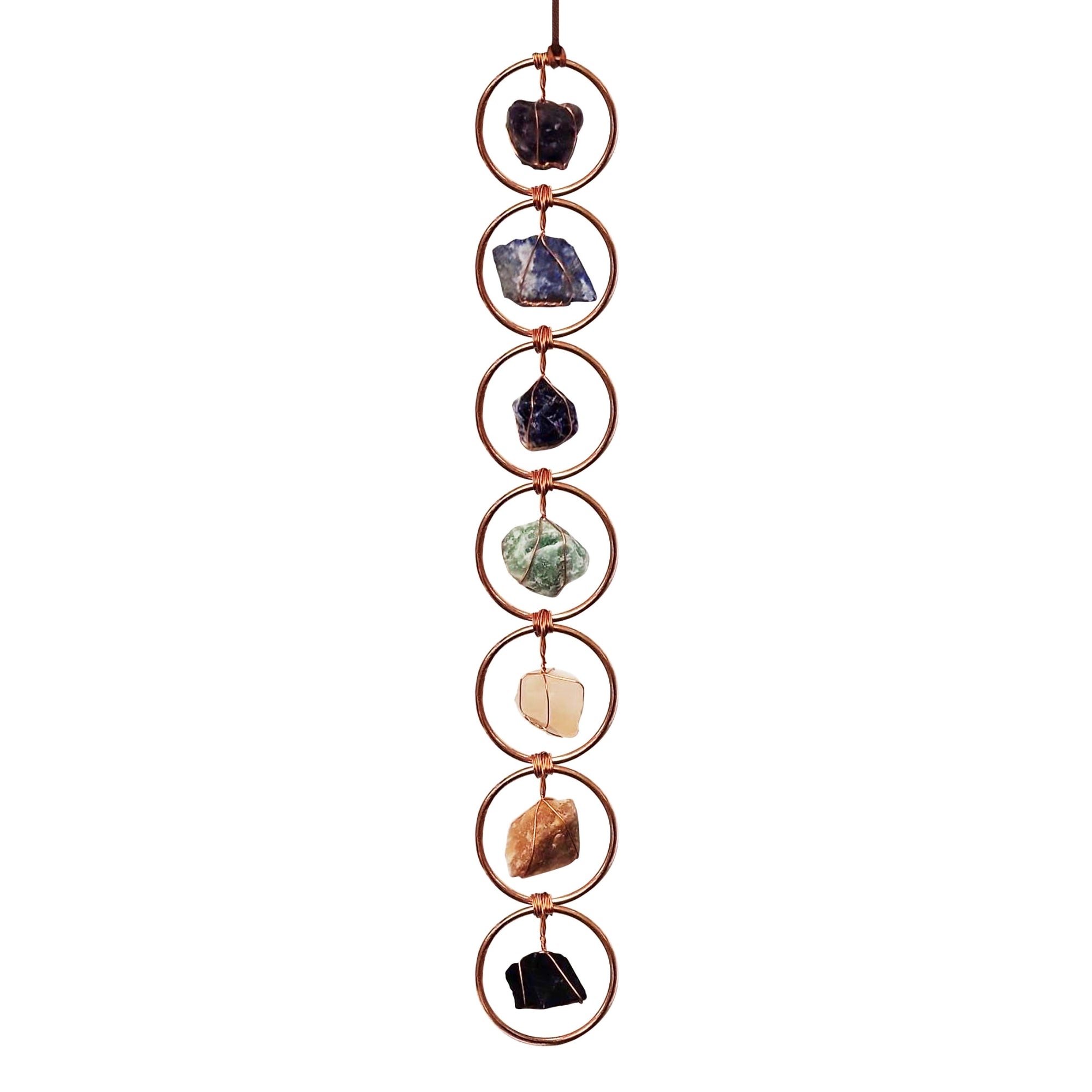 Top Plaza 7 Chakra Stones Healing Crystals Tree of Life Wall Hanging  Ornament Decoration for Good Luck Reiki Yoga Meditation Protection :  : Home & Kitchen