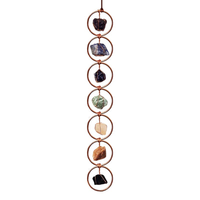 Tree of Life Healing Crystals 7 Chakra Hanging Wall Ornament