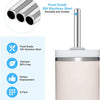 Reusable Stainless Steel Metal Drinking Straws with 1 Cleaning Brush