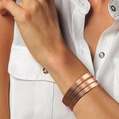 Adjustable Copper Magnetic Therapy Bracelet