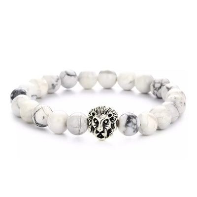 Men's Natural Stone Chakra Bracelet by Akor