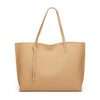 SoCal High-Quality Women's Trendy Faux Leather Tote Bag