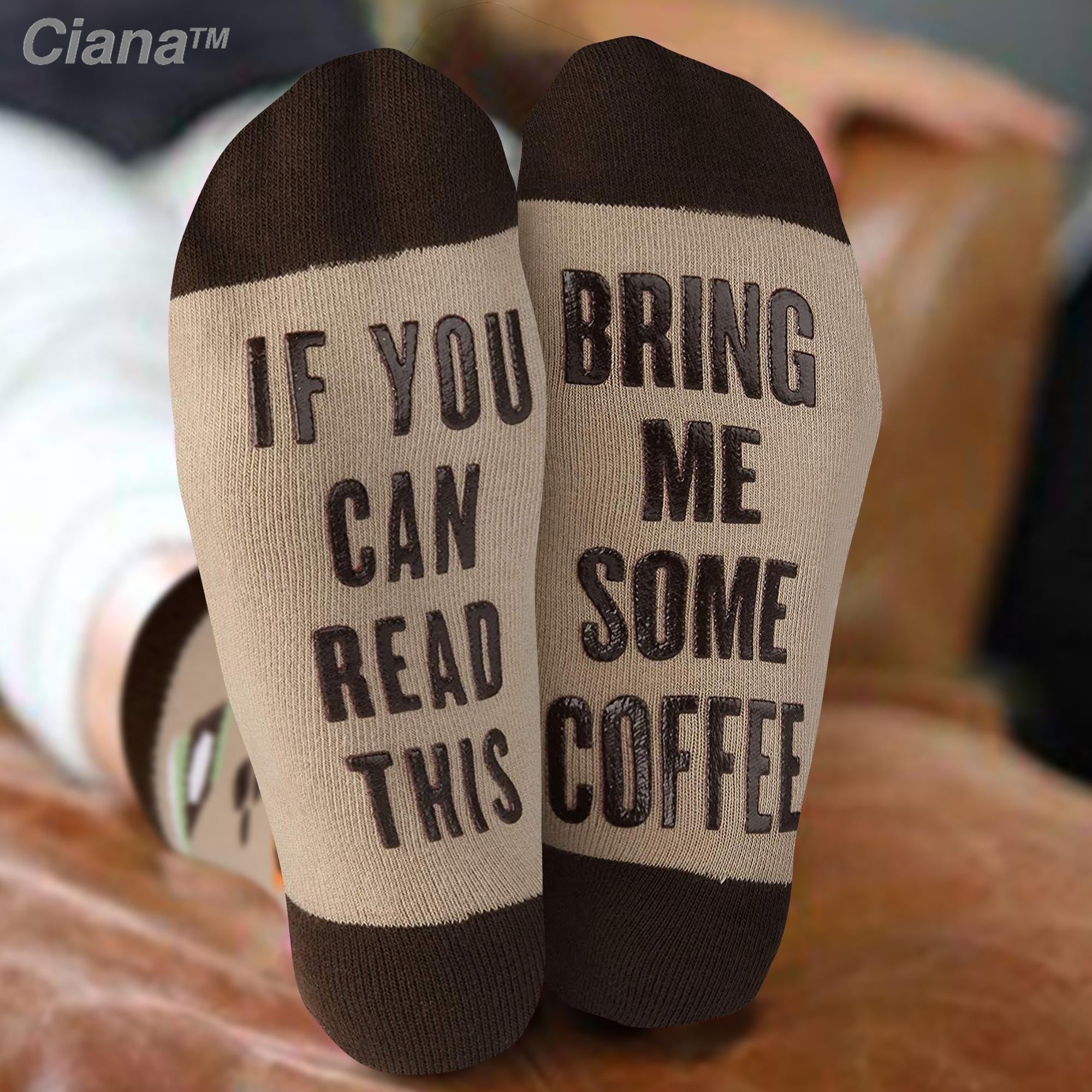 If You Can Read This Socks, Funny Socks, Guitar Gifts, Novelty Socks,  Stocking Stuffer, Gift for Musician, Gift Exchange 62169-SOX2-603 