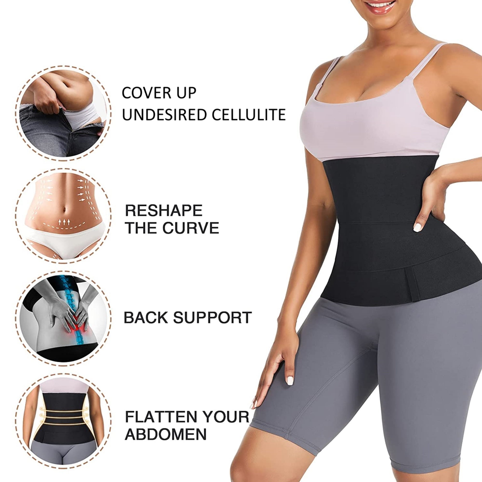 Women's Bandage Wrap Waist Trainer & Shaper