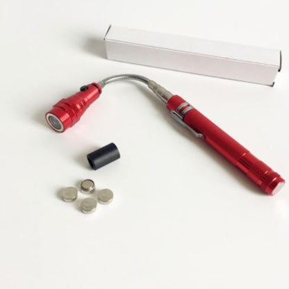 Telescoping Magnetic Pickup Tool with 3 LED Lights and Extendable Neck up to 22"