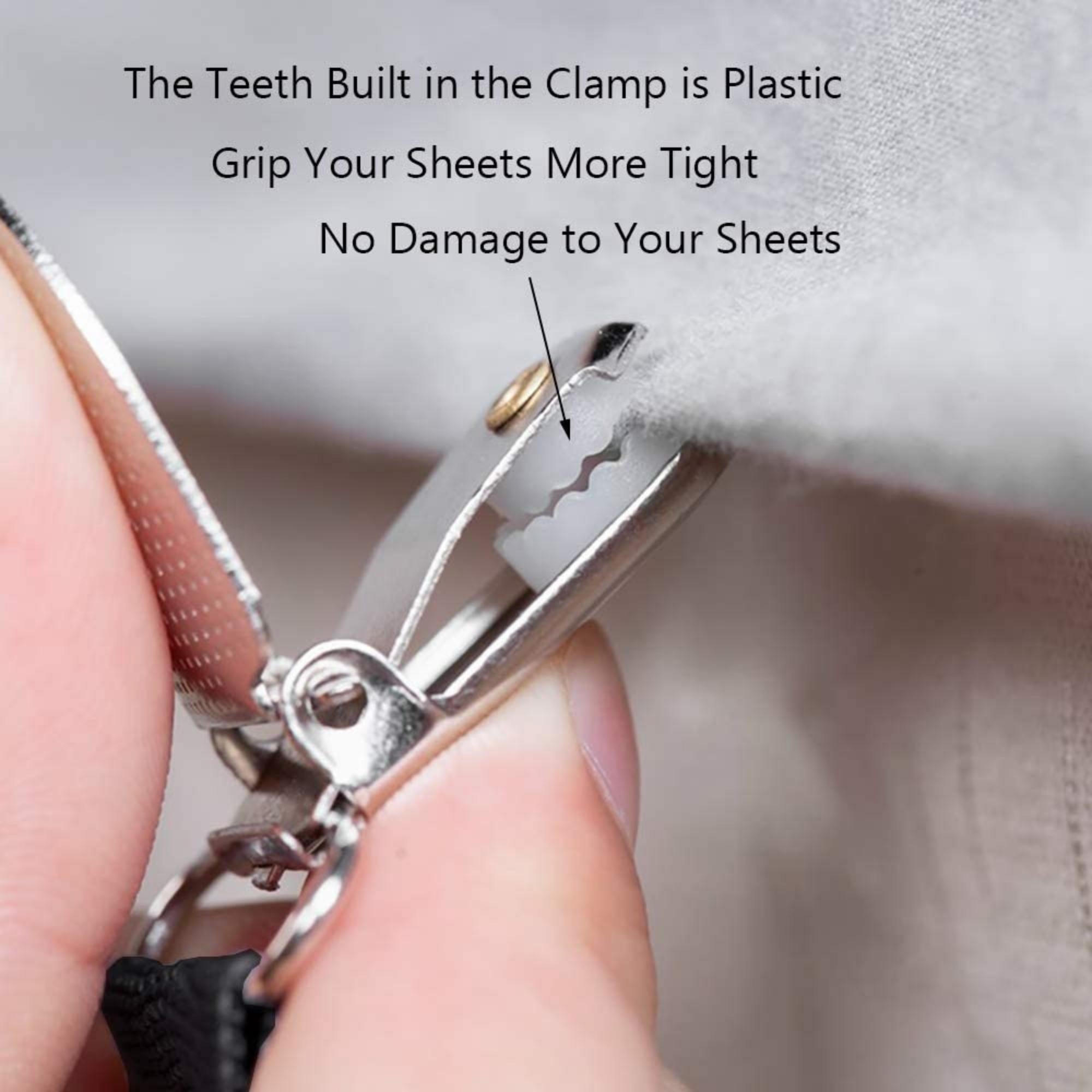 4-Piece Set Bed Sheet Clip Fasteners