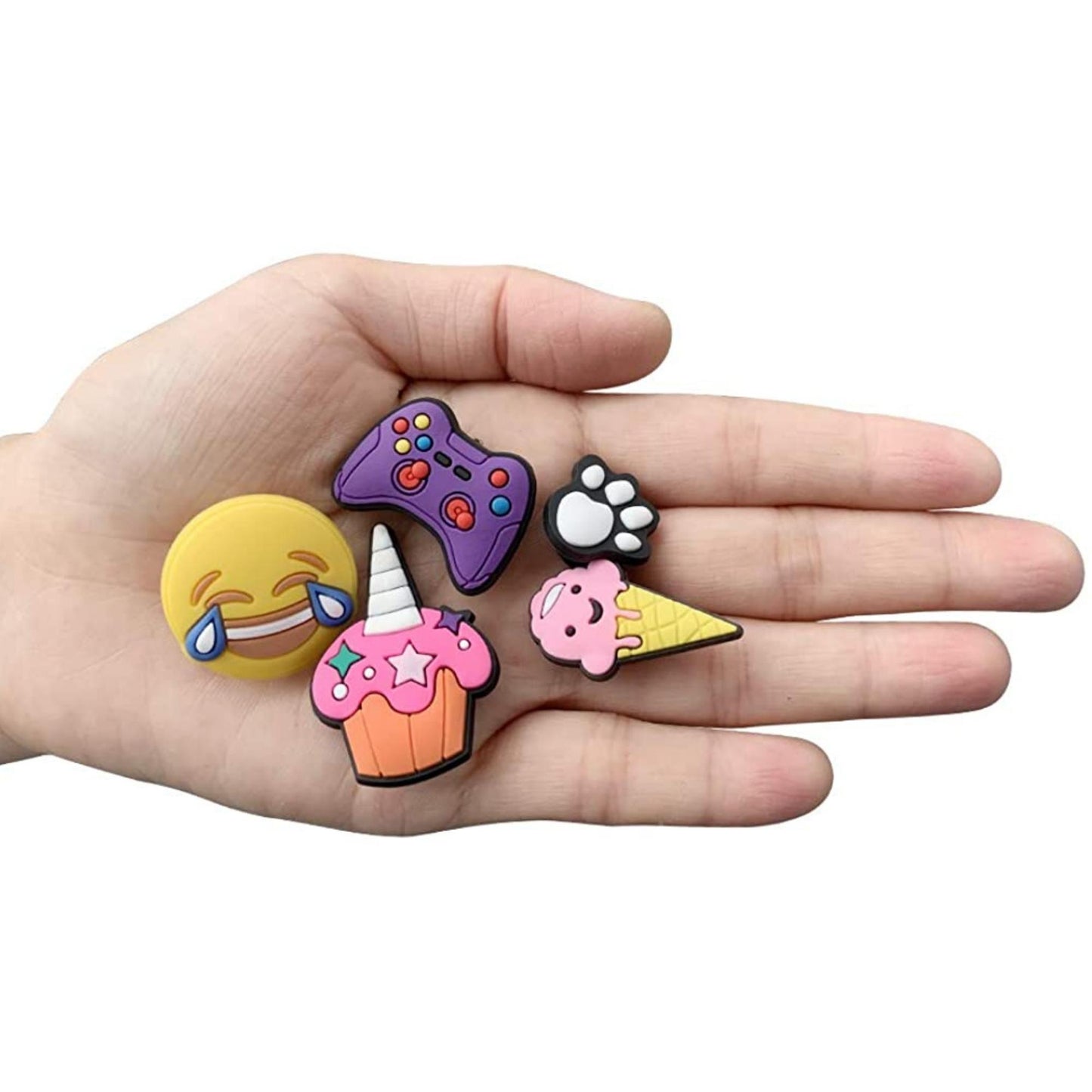 25, 50, or 100 Pack: Random Charms for Shoes