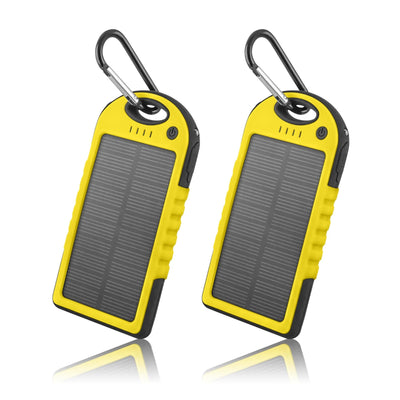 5,000 mAh Water-Resistant Solar Smartphone Charger