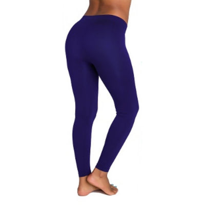 Women's High Waist Leggings Full Length Elastic Tummy Control Pants