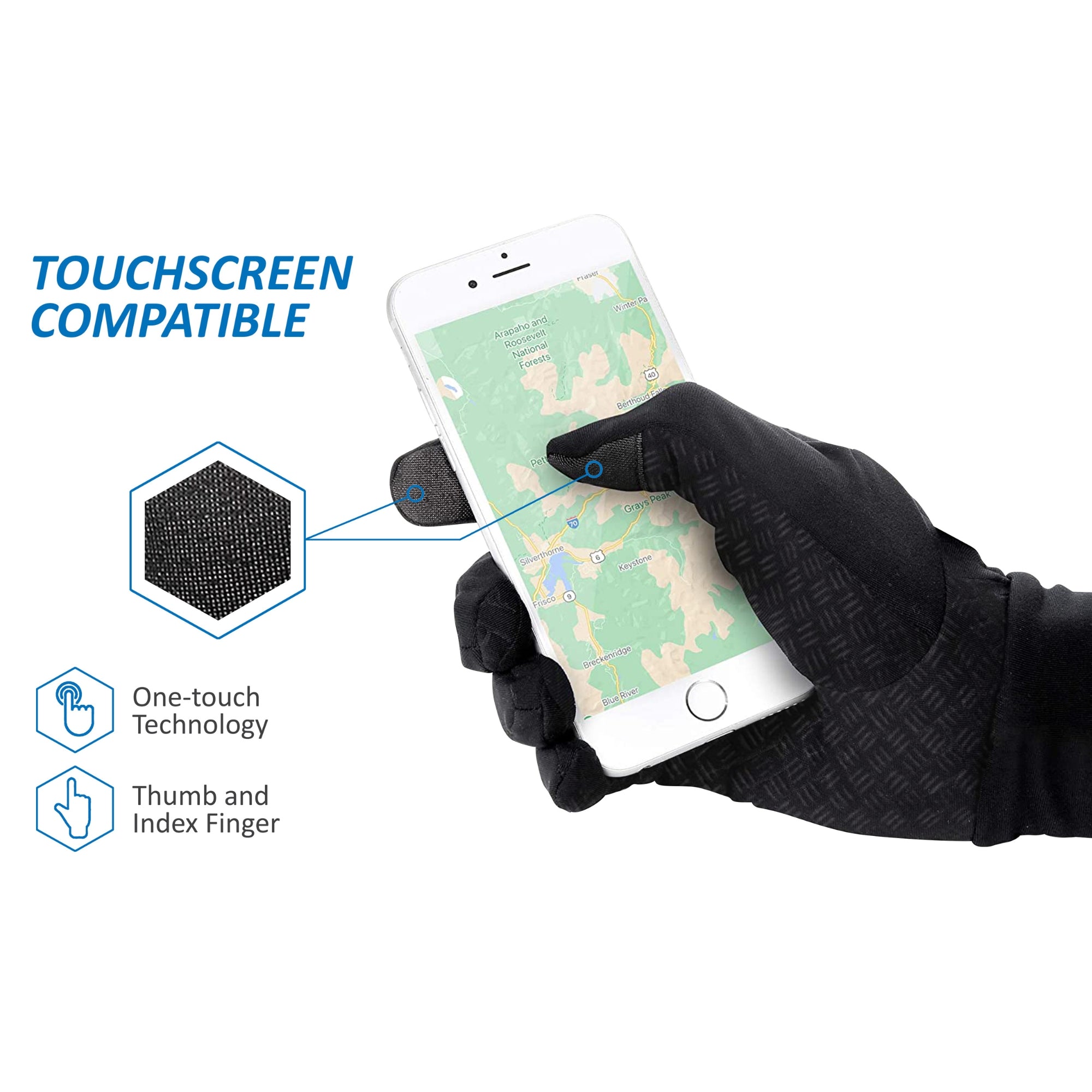 Thermal Winter Touch Screen Running Gloves