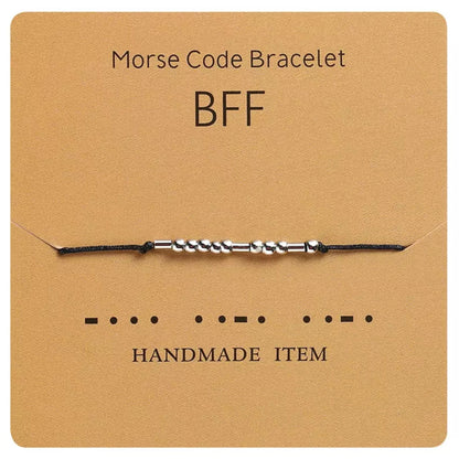 Hand-Made Morse Code Bracelet
