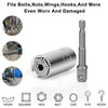 Universal Socket Tools - Super Socket Unscrew Any Bolt 1/4"-3/4" (7mm-19mm)