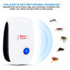 6-Pack Electronic Pest Control Ultrasonic Repeller