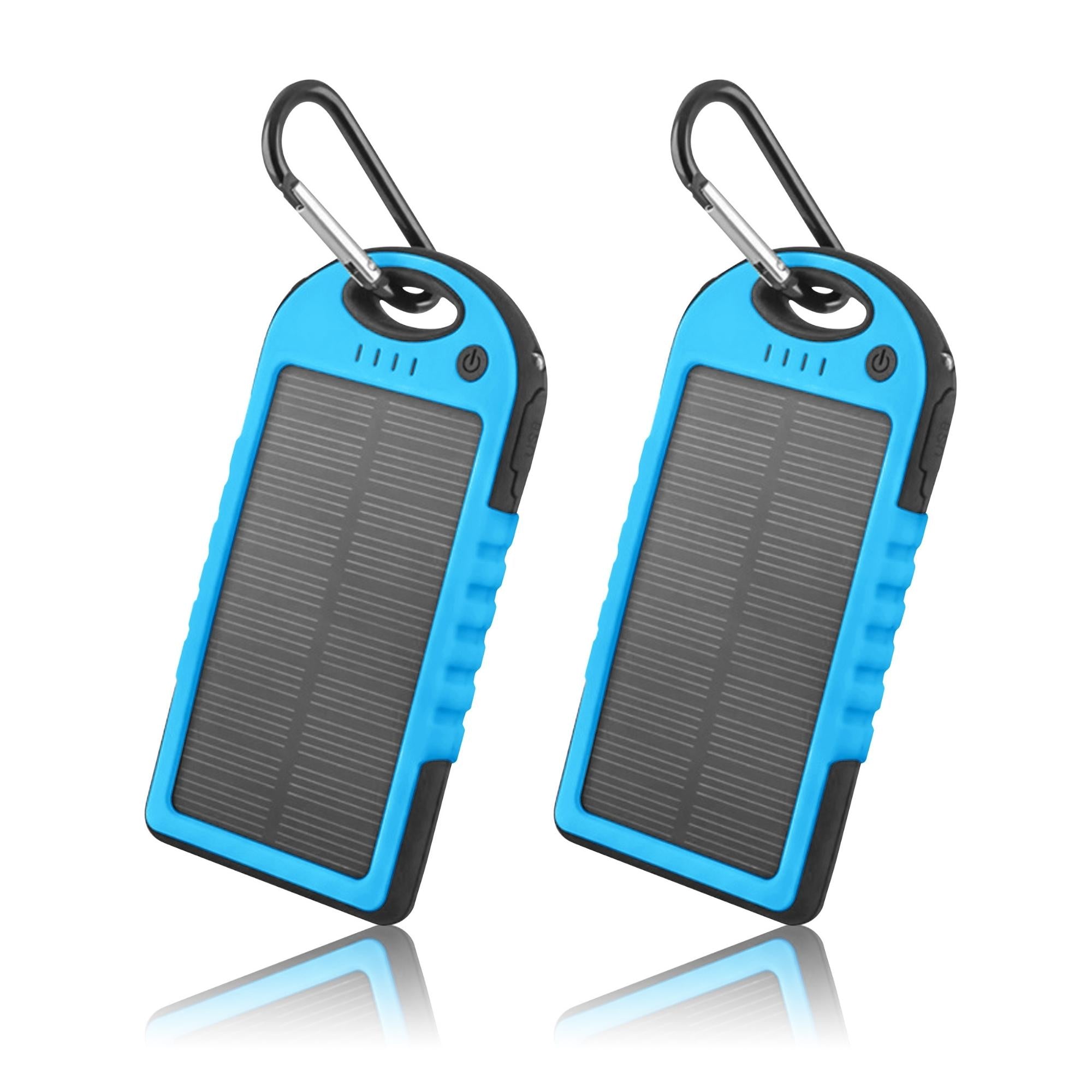 5,000 mAh Water-Resistant Solar Smartphone Charger