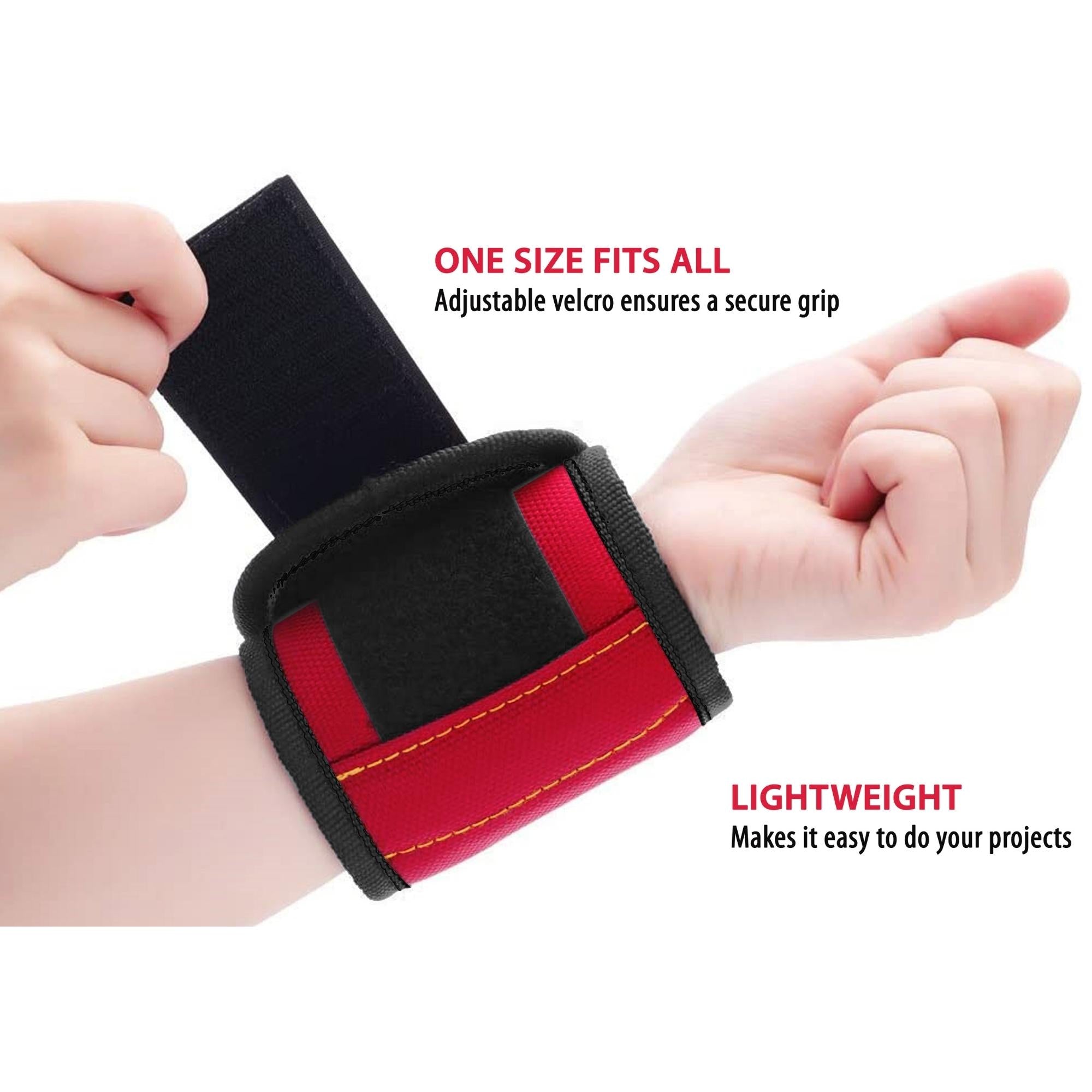 Magnetic Hand Grip To Hold Screws, Nails and Drilling Bits