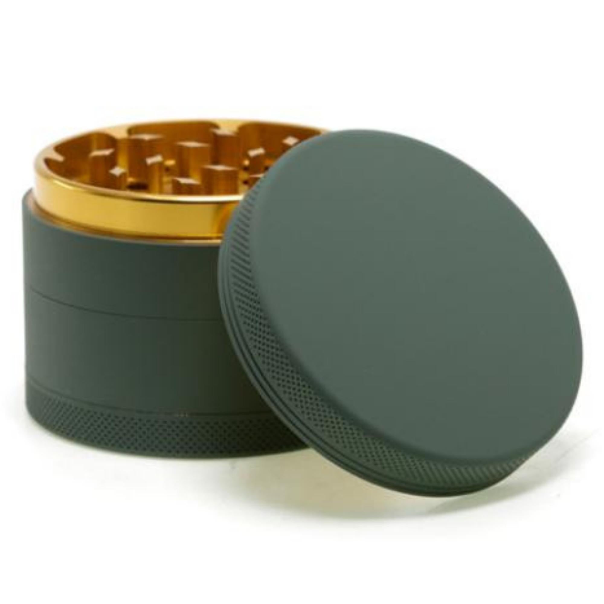 2.5'' Standard Large Capacity Multipurpose Classic Design Aerospace-Grade Aluminum Alloy Crusher