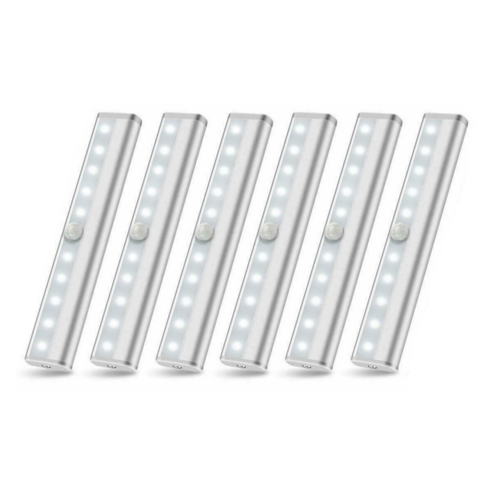 10 LED Motion Sensor Stick-On Light Bar (3 Pack)