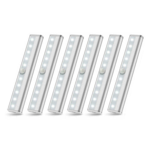 10 LED Motion Sensor Stick-On Light Bar (3 Pack)