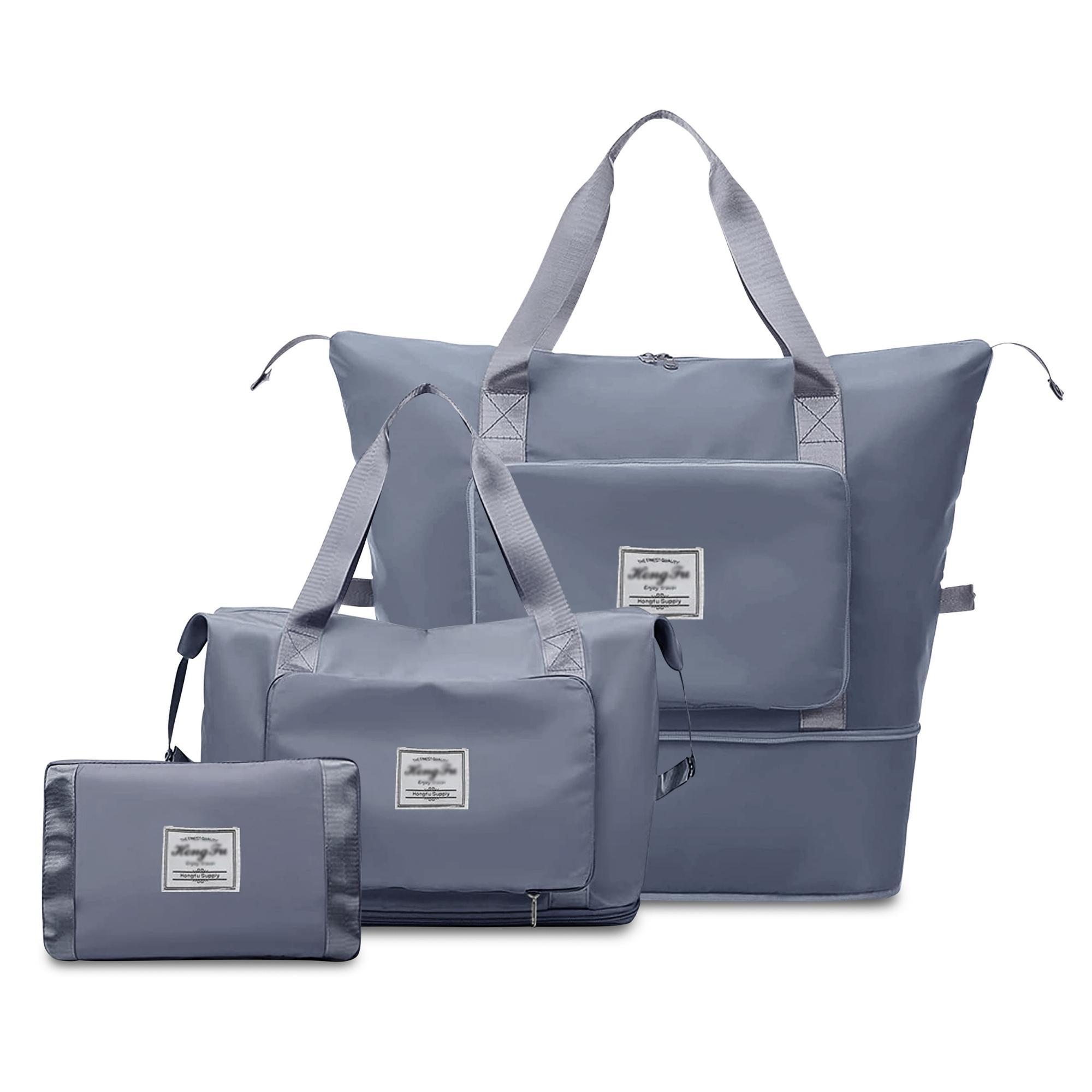 Travel bags: 5542 grey 30L Lite folding travel bag