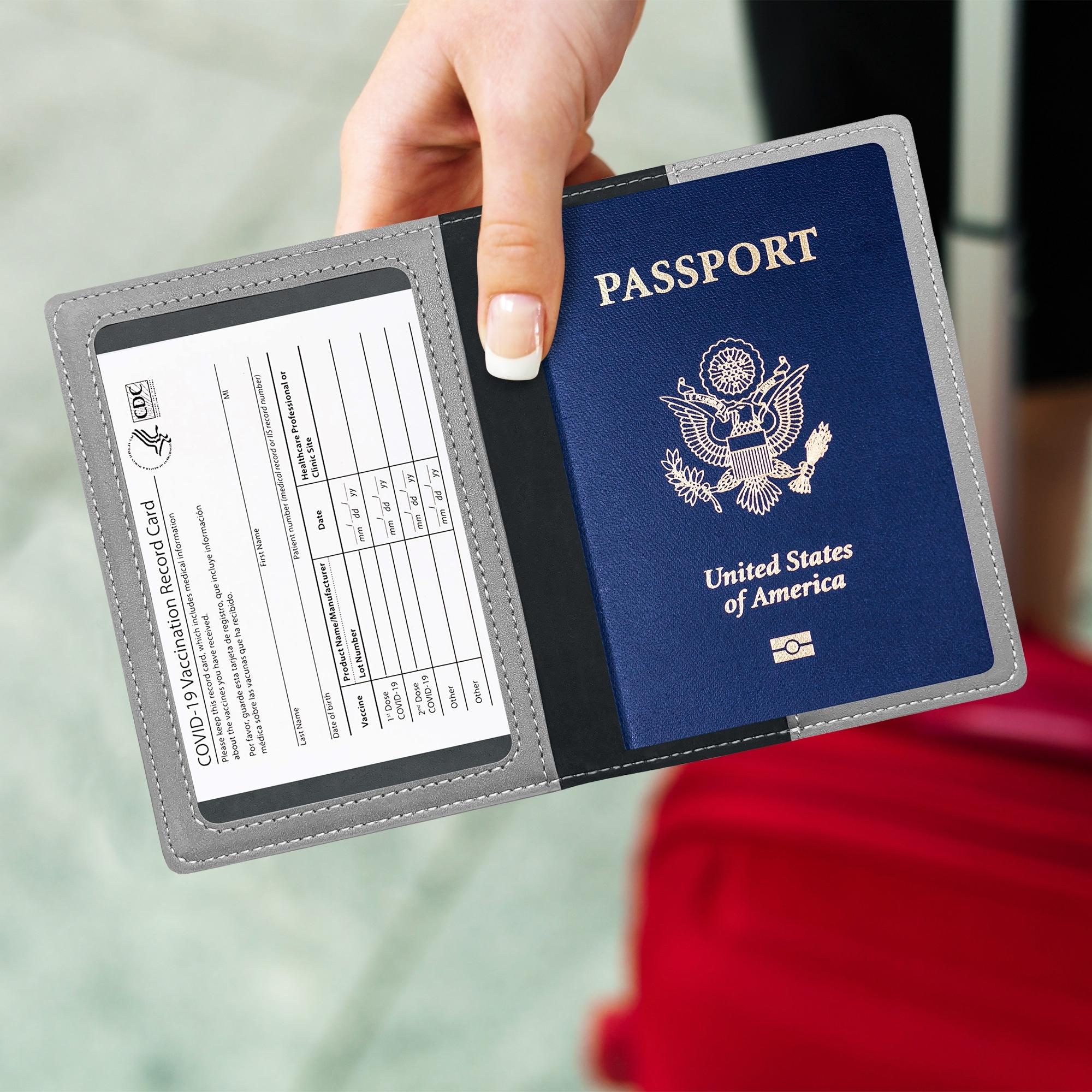 Ciana Vaccine Card and Passport Holder