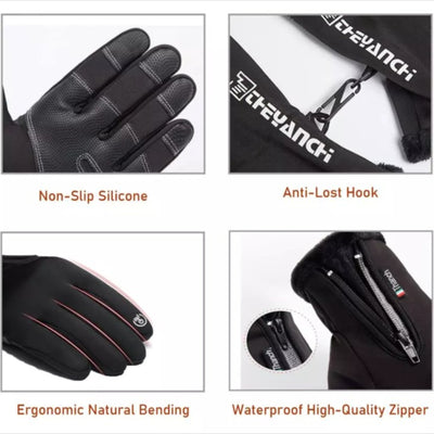 2-Pack Touchscreen Winter Thermal Gloves