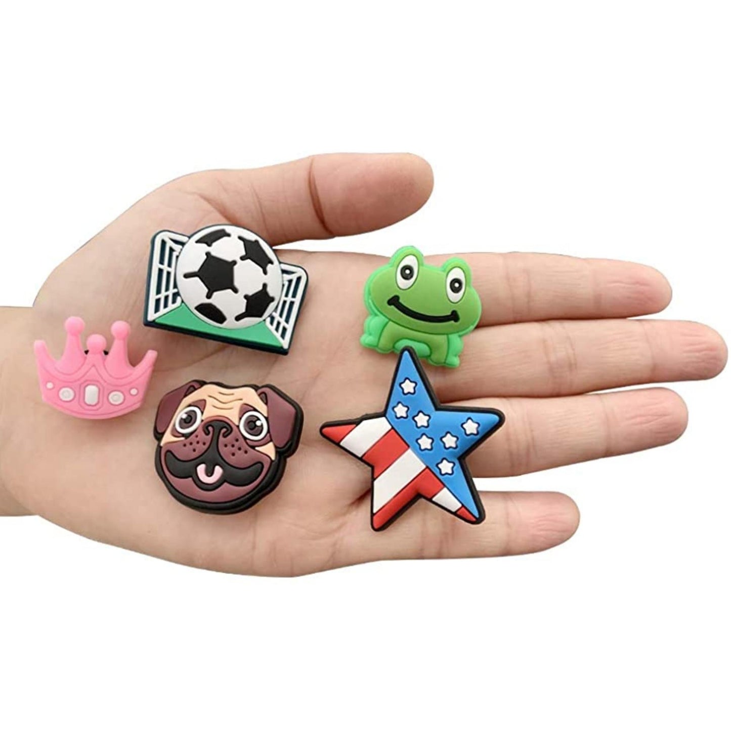 25, 50, or 100 Pack: Random Charms for Shoes