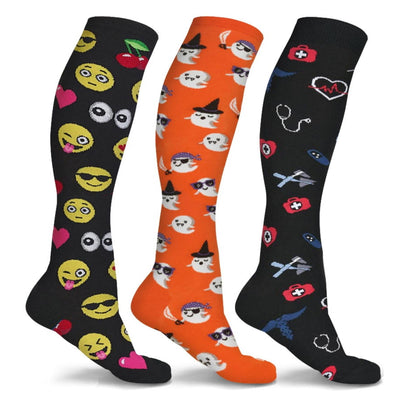 DCF Halloween Compression Socks (3-Pair or 6-Pair)