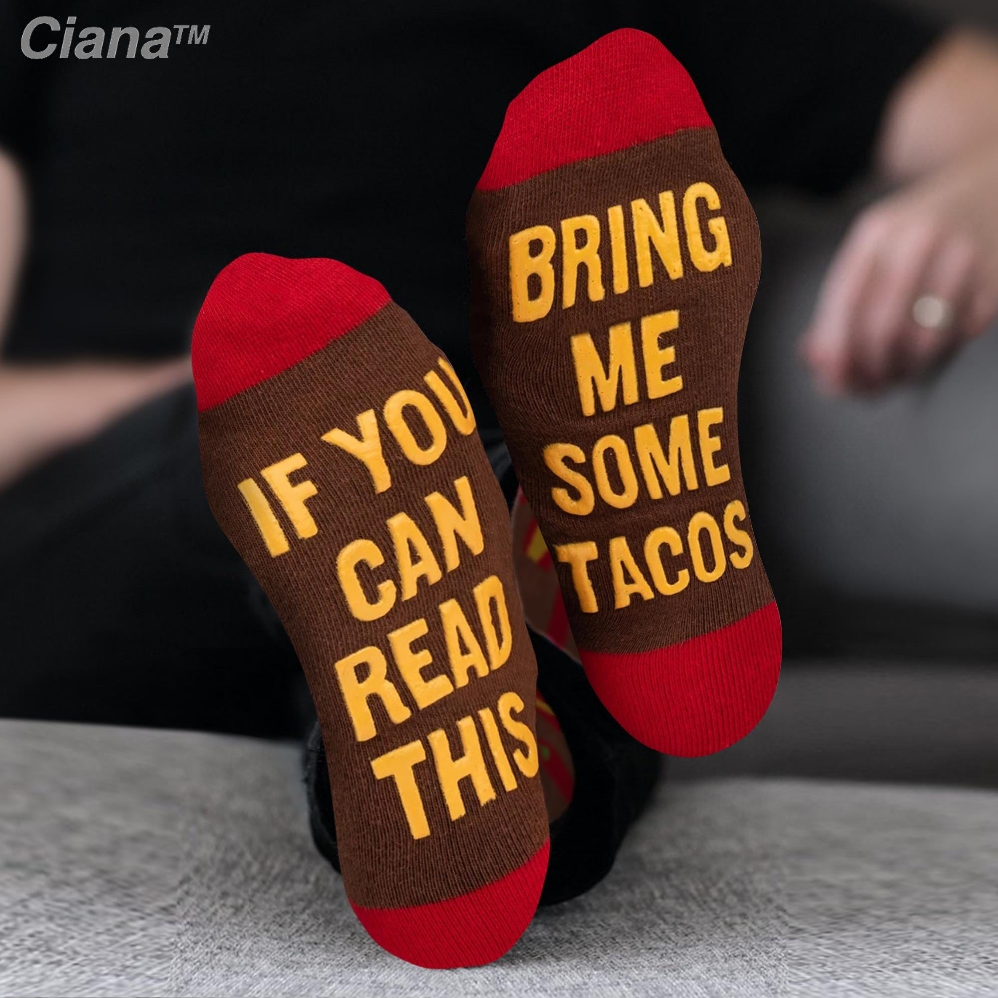 If You Can Read This Socks, Funny Socks, Guitar Gifts, Novelty Socks,  Stocking Stuffer, Gift for Musician, Gift Exchange 62169-SOX2-603 