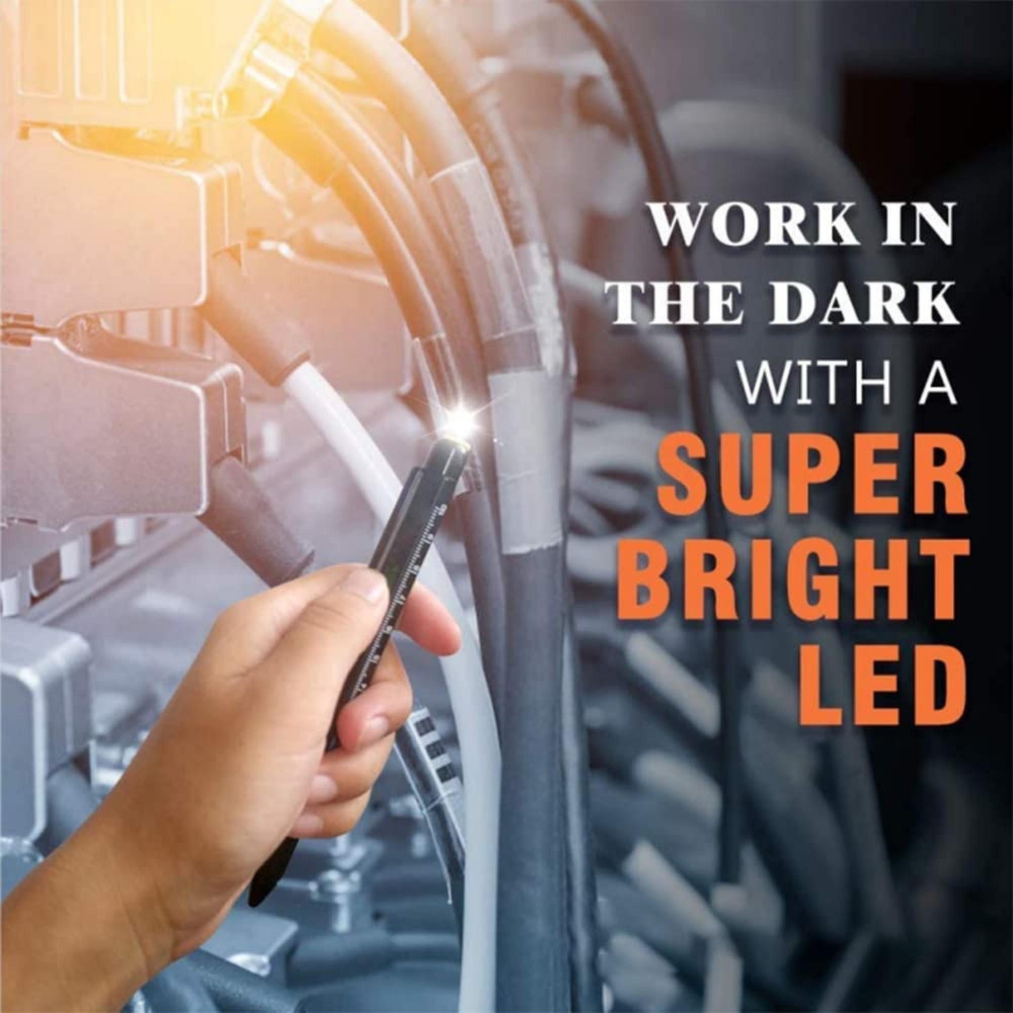 Multi-Tool 2-Piece Pen Set with LED Light